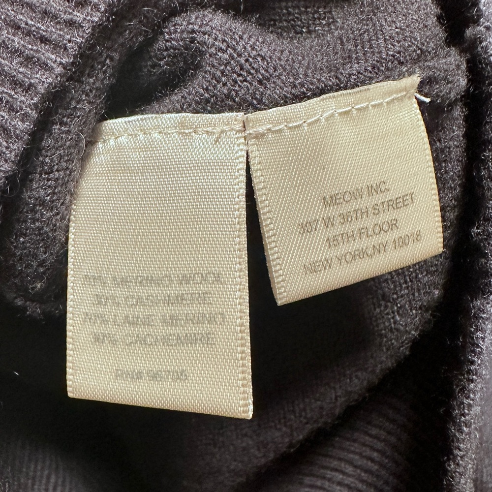 Rebecca Taylor Wool Cashmere Blue Cardigan - Picture 4 of 5